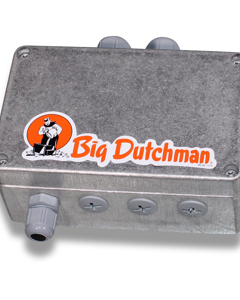 Pressure-sensor-box, 100 PSI, air connection 6mm